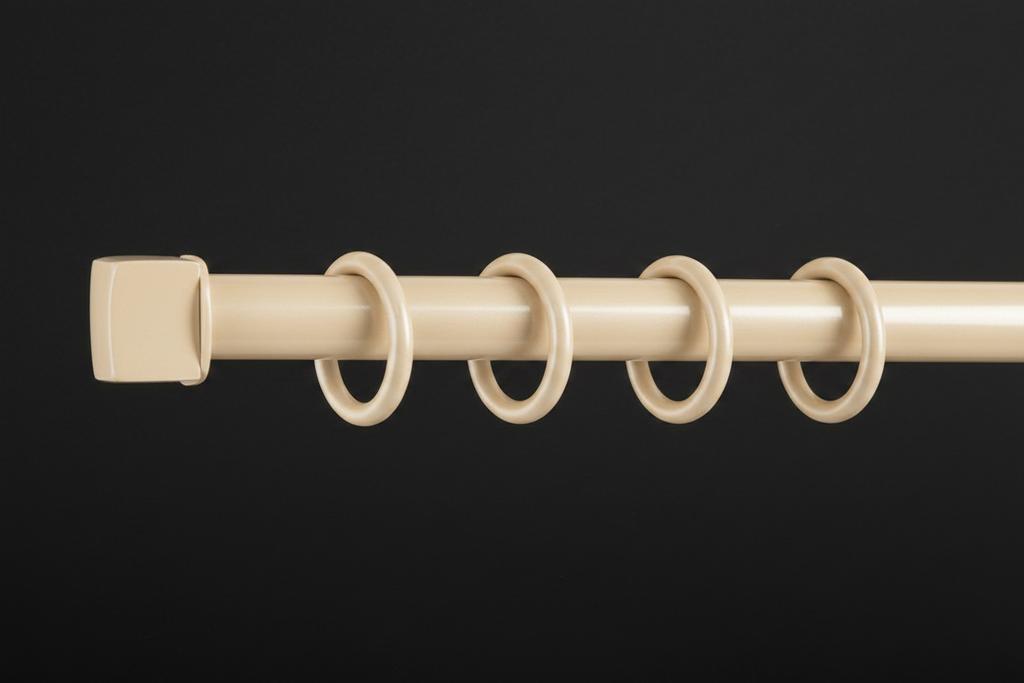 Eyelet Pole Rod - Cashew