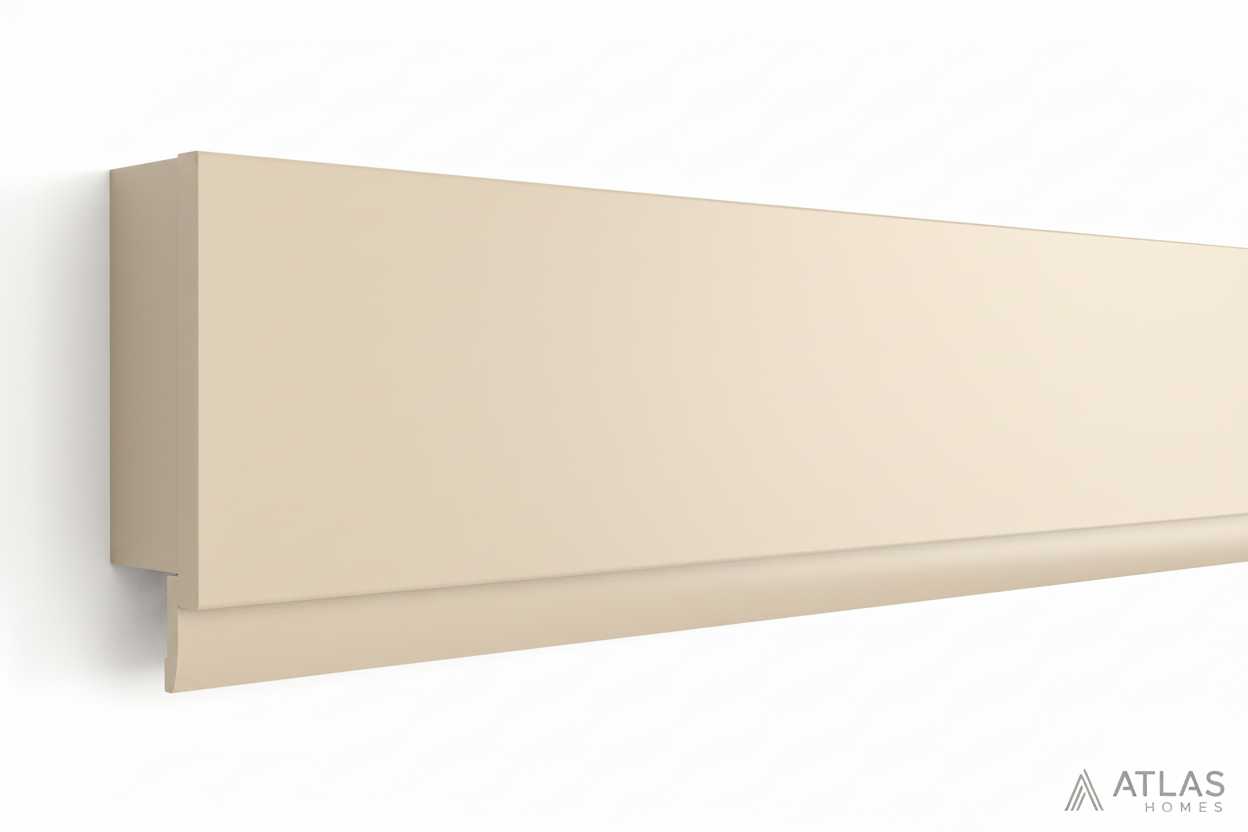 105mm Pelmet Cover Rod - Cashew