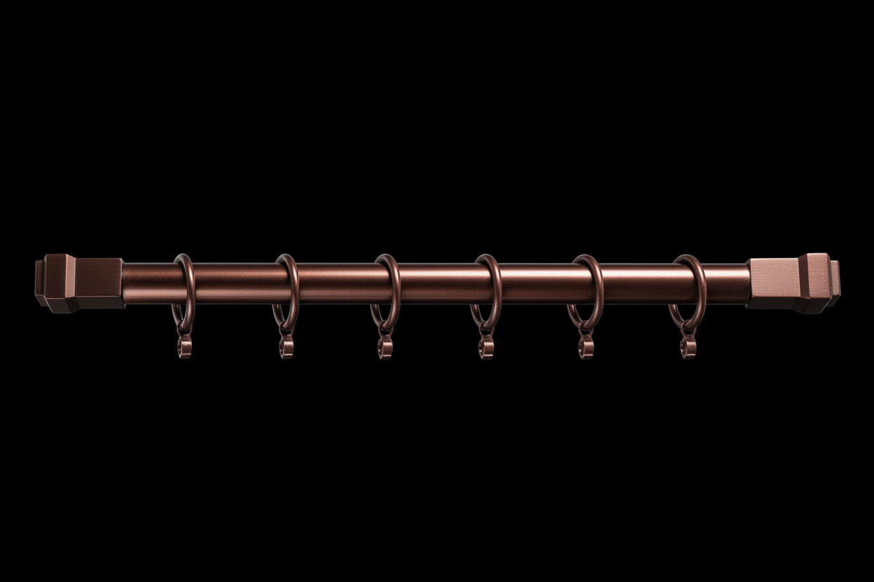 Eyelet Pole Rod - Mahogany