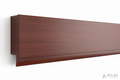105mm Pelmet Cover Rod - Mahogany