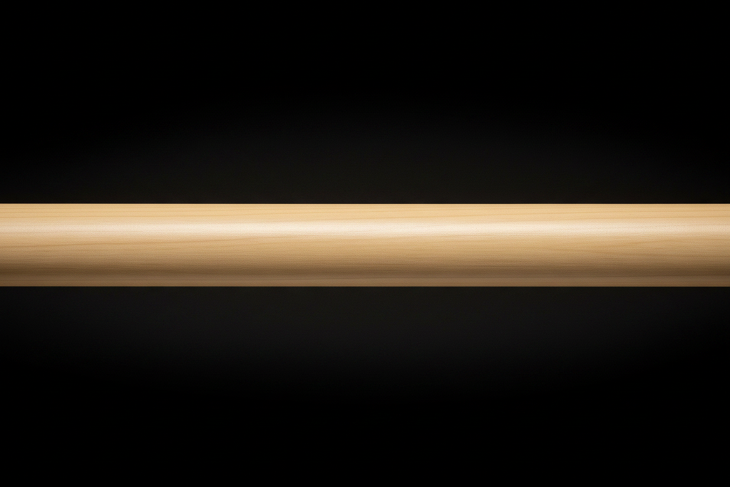 85mm Pelmet Cover Rod - Cashew