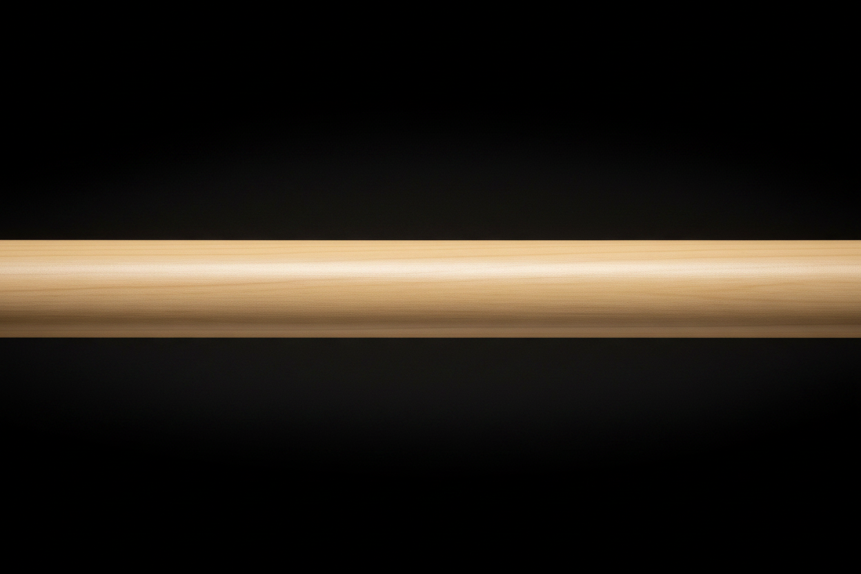 85mm Pelmet Cover Rod - Cashew