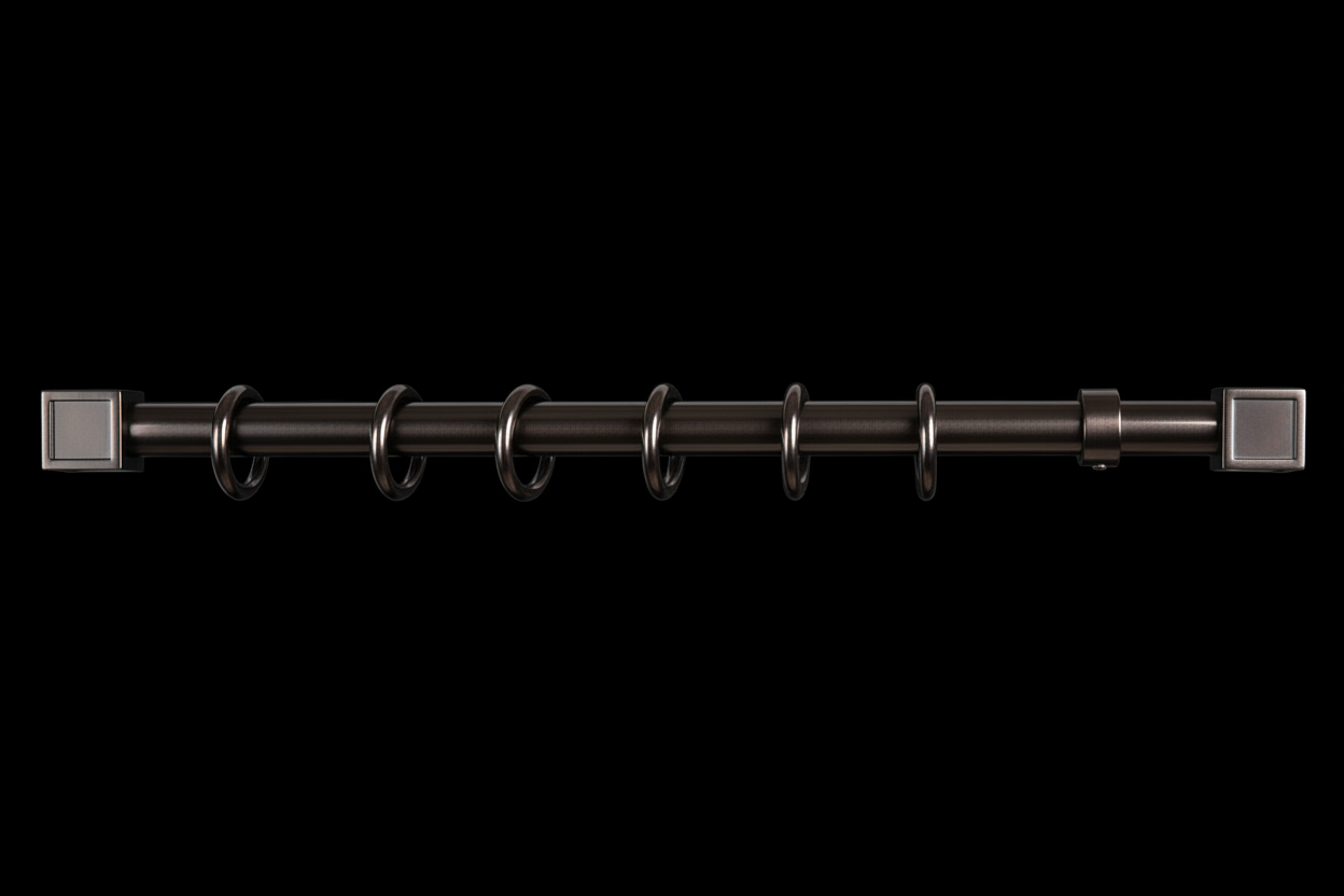 Eyelet Pole Rod - Espresso