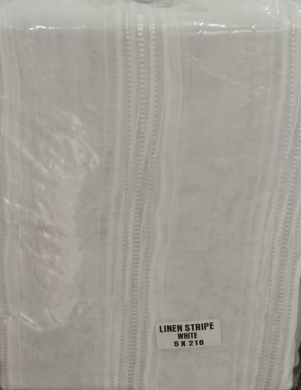 sheer-linen printed