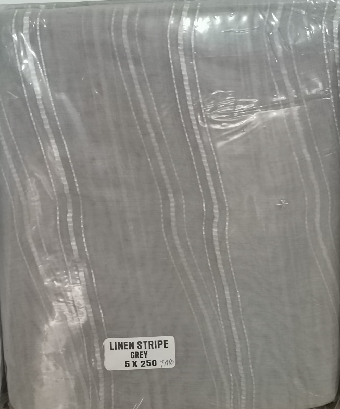 sheer-linen printed